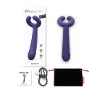 Вібратор для пар Love To Love PLEASE ME - MIDNIGHT INDIGO з трьома моторами, гнучкий photo 5