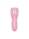 Кліторальний смарт-вібратор Satisfyer Threesome 4 Pink з трьома пальчиками photo 2