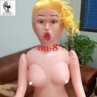 Надувная секс-кукла с печатным лицом 160 см photo 4