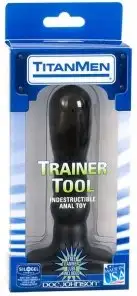 Анальная пробка TITANMEN TOOL TRAINER 2 BLACK photo 2