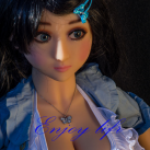 Миниатюрная секс-кукла брюнетка 100 см photo 2