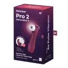 Вакуумний кліторальний стимулятор Satisfyer Pro 2 Generation 3 with Liquid Air Connect App Wine Red photo 6