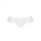 Трусики в горошок, з рюшами та шнурівкою Fatin Thong white S/M - Passion photo 5