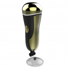 Мужской мастурбатор-вагина с вибрацией на присоске Hands Free Vagina  photo 4