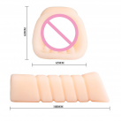 Резиновый мастурбатор-вагина 3D BAILE  photo 6