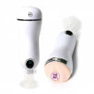 Мастурбатор-вагіна на присосці Pocket Pussy, 140 градусів обертання, вбудований акумулятор photo 5