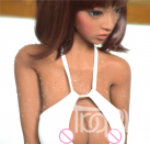 Реалистичная секс кукла с темной кожей - 132 см photo 1