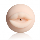 Реалістичний оральний мастурбатор з вібрацією 3D, глибокий мінет photo 3