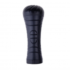 Силіконовий мастурбатор із 7-ступінчастою вібрацією, чорний photo 5