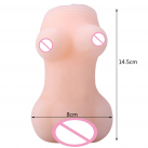 Реалістичний мастурбатор вагіна та груди, з віброяйцем photo 5