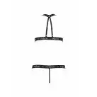 Напівпрозоре боді з вирізами Passion Exclusive Mirajane Body black S/M, чорне photo 4