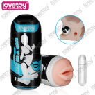 Силиконовый оральный мастурбатор с вибрацией photo 4