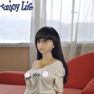 Миниатюрная секс-кукла брюнетка 100 см  photo 3