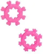 Комплект эрекционных колец MAGIC LOVE RINGS PINK photo 1