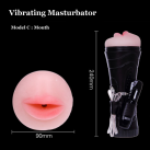 Вібраційний чоловічий мастурбатор із 7 швидкостями photo 5