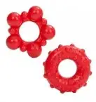 Комплект эрекционных колец MUSCLE RINGS RED photo 1