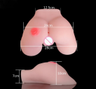 Двойной мастурбатор из силикона для мужчин photo 1