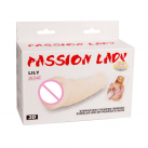 Силіконовий мастурбатор Passion Lady з вібрацією для чоловіків photo 1