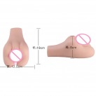 Мастурбатор для вагинального и анального секса 19*12*8 см 1 кг photo 6