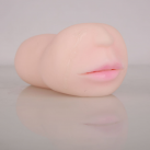 Реалистичный оральный мастурбатор с языком и зубами photo 4