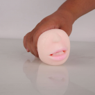 Реалистичный оральный мастурбатор с языком и зубами photo 1