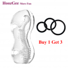 Эрекционные кольца и насадка на пенис HoozGee  photo 2