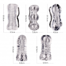 Мастурбатор мужской. Прозрачный. photo 1