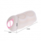 Силіконовий мастурбатор для чоловіків із вібрацією photo 5