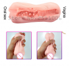 Подвійний силіконовий мастурбатор для чоловіків для орального та вагінального сексу photo 2