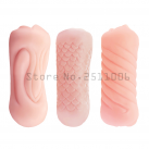 Подвійний силіконовий мастурбатор для чоловіків для орального та вагінального сексу photo 1