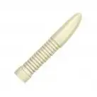 Вибратор пластиковый (белый) photo 1