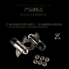 Двойное кольцо. Кристалл. photo 1