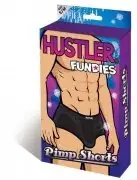 Мужские трусы боксеры HUSTLER FUNDIES PIMP SHORTS BLACK ML photo 3