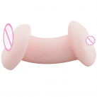 Мастурбатор подвійний з вагіною та анусом photo 4