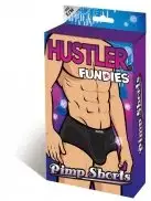 Мужские трусы боксеры HUSTLER FUNDIES PIMP SHORTS BLACK SM photo 3