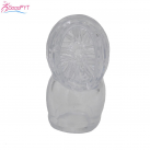 Мастурбатор прозорий силіконовий photo 4