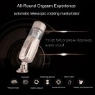 Мастурбатор чоловічий. Висувний обертовий. Силікон. Електричний. photo 3