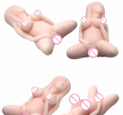 Мужской мастурбатор вагина - 18х8.5х6.5 см photo 3