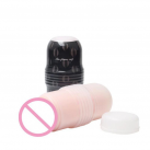 Мастурбатор мужской. Силикон. Черный/Золото. photo 4