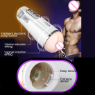 Мастурбатор Leten с вибрацией для мужчин, 88х246 мм photo 1