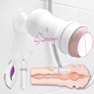 Силиконовый мастурбатор с реалистичной вагиной для мужчин photo 3