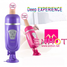 Мастурбатор-фалос із вібрацією на присосці photo 5