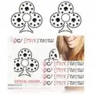 Наклейки на грудь - пестисы EROTIC FANTASY CRYSTAL PASTIES BLACK photo 1