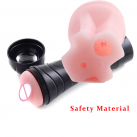 Мастурбатор чоловічий. Вібраційний. 7 швидкостей. Силікон. photo 3