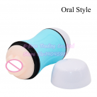 Мастурбатор мужской. Рот. Силикон. Карманный. photo 1