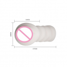 Мастурбатор-вагіна реалістичний з вібрацією BAILE photo 5