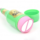 Зелений чол. маструбатор у вигляді пляшки пива photo 2