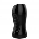 Подвійний силіконовий мастурбатор із вібрацією для чоловіків photo 2