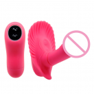 Силіконовий фалоімітатор Baile з 10 функціями вібрації та дистанційним пультом photo 2