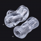 Мастурбатор мужской. Прозрачный. Силикон. photo 2